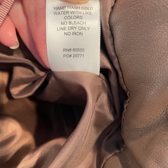 Pistola Brown Leather Jacket - Picture 11 of 14